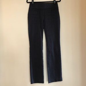 Blue Slacks with Silver Accent